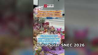 Chúng tôi vui mừng thông báo rằng Yoha Solar sẽ tham gia SNEC 2026 Thượng Hải, một trong những '